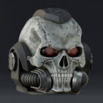 WH40K - Space Marine 2 - Chaplain Helmet - Image 2