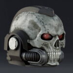 WH40K - Space Marine 2 - Chaplain Helmet - Image 3