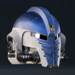 WH40K - Space Marine Helmet - Armorer Themed - Image 2